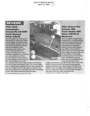 Review: Return Fire — Superb