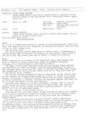 Video Games Review: Return Fire