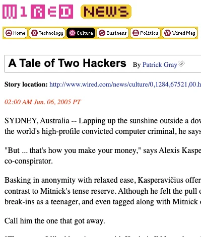 A Tale of Two Hackers