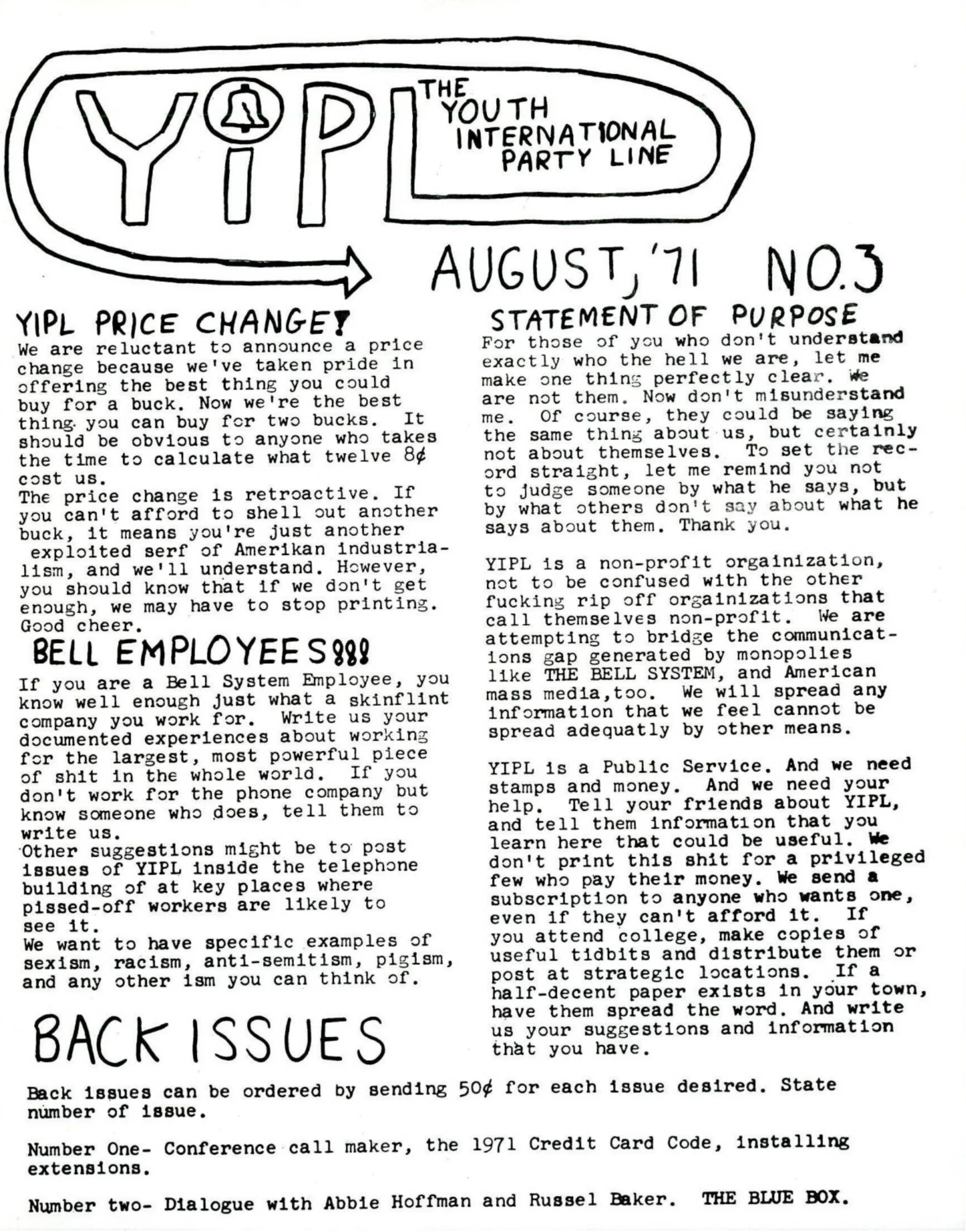 TAP No. 3 - Telecommand Story